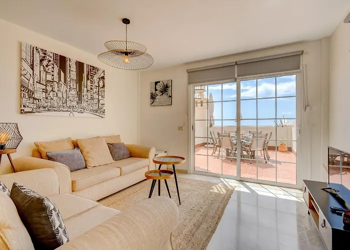 Penthouse With Great Sea View And Natural Reserve - Magnificent Swimming Pool - Calm And Bright * بالم مار