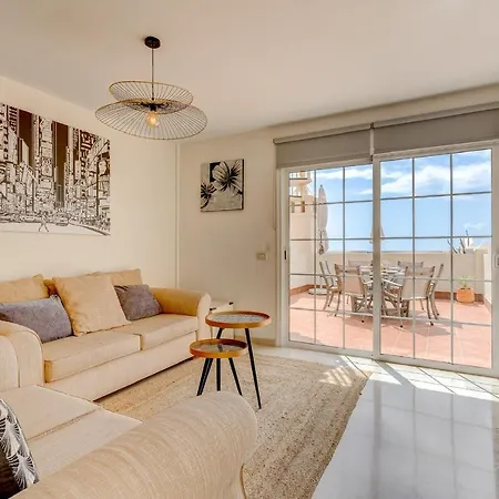 Penthouse With Great Sea View And Natural Reserve - Magnificent Swimming Pool - Calm And Bright * Palm-mar